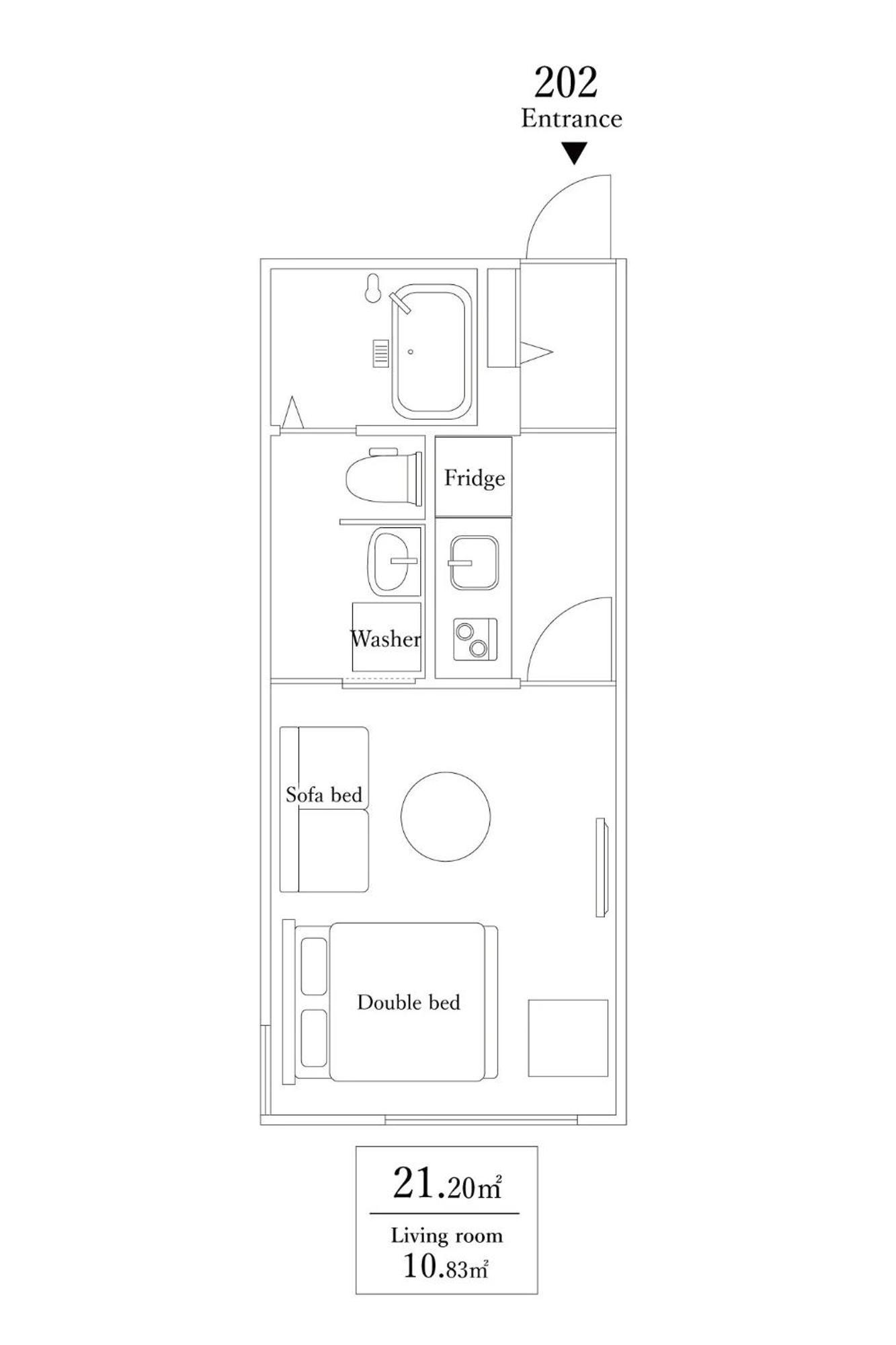 Sou Apartment Fujisawa Exterior foto
